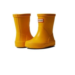 Yellow Hunter® Kids First Classic (Toddler/Little Kid) boots - Size US 7